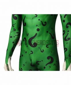 OneHeroSuits Batman Forever Riddler Cosplay Costume Jim Carrey Edition 3D Printed Jumpsuits