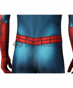 OneHeroSuits Spider-man No Way Home Ending Cosplay Costume Blue And Red Spandex Jumpsuits Costumes
