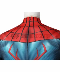 OneHeroSuits Spider-man No Way Home Ending Cosplay Costume Blue And Red Spandex Jumpsuits Costumes