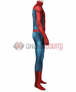 OneHeroSuits Spider-man No Way Home Ending Cosplay Costume Blue And Red Spandex Jumpsuits Costumes