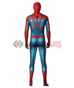 OneHeroSuits Spider-man No Way Home Ending Cosplay Costume Blue And Red Spandex Jumpsuits Costumes