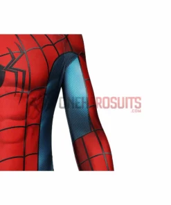 OneHeroSuits Spider-man No Way Home Ending Cosplay Costume Blue And Red Spandex Jumpsuits Costumes