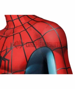 OneHeroSuits Spider-man No Way Home Ending Cosplay Costume Blue And Red Spandex Jumpsuits Costumes