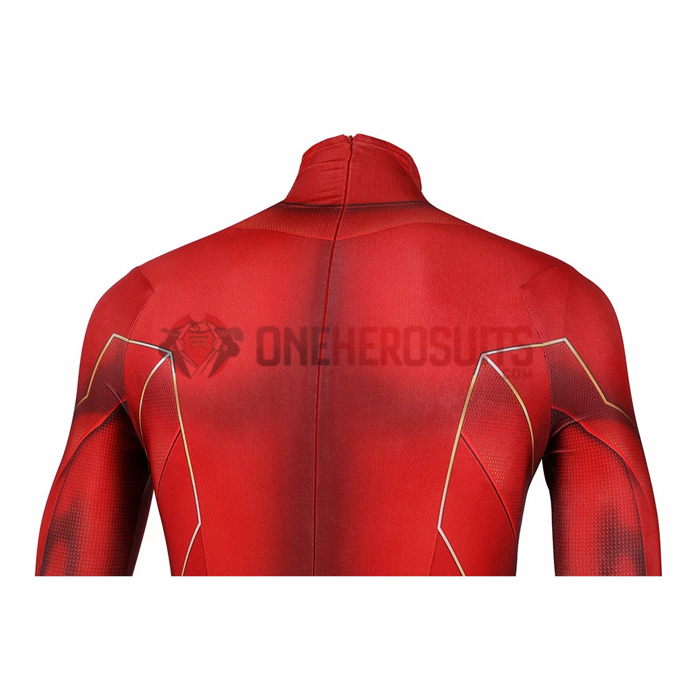 OneHeroSuits The Flash S8 Cosplay Costumes Barry Allen 3D Printed Bodysuit 10 OneHeroSuits The Flash S8 Cosplay Costumes Barry Allen 3D Printed Bodysuit
