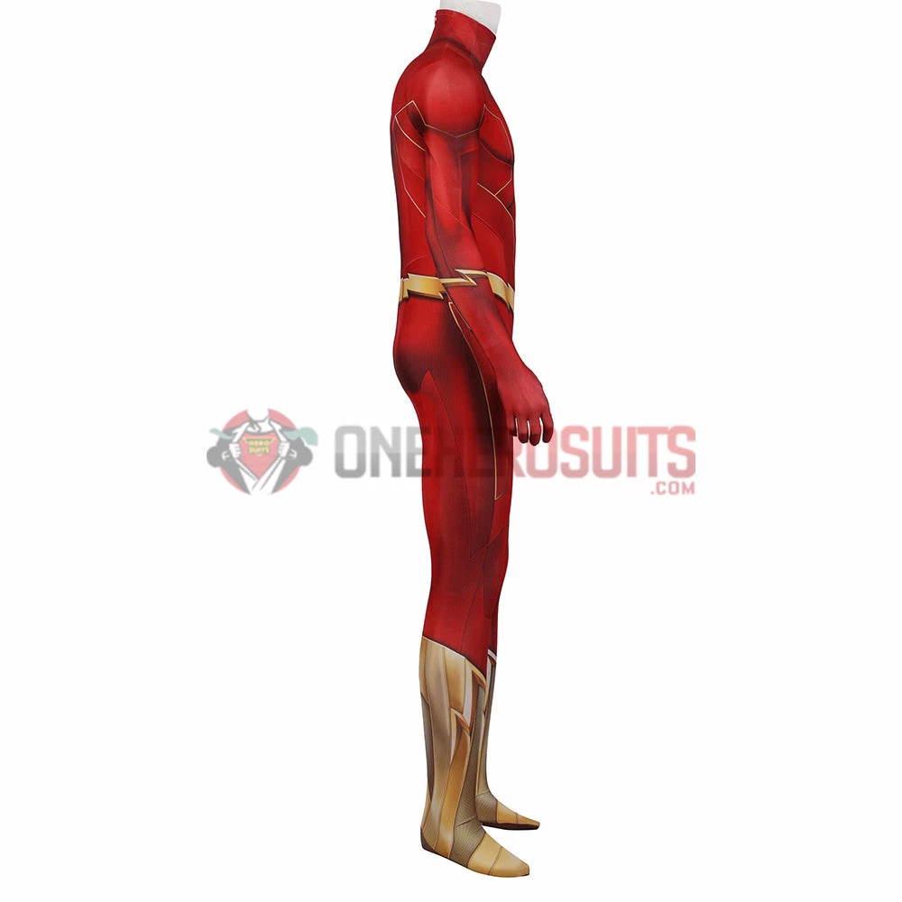 OneHeroSuits The Flash S8 Cosplay Costumes Barry Allen 3D Printed Bodysuit 7 OneHeroSuits The Flash S8 Cosplay Costumes Barry Allen 3D Printed Bodysuit