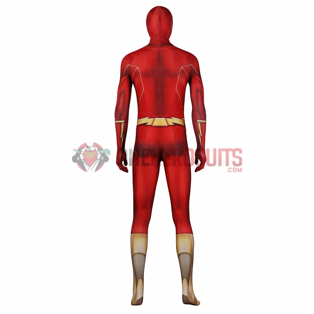 OneHeroSuits The Flash S8 Cosplay Costumes Barry Allen 3D Printed Bodysuit 4 OneHeroSuits The Flash S8 Cosplay Costumes Barry Allen 3D Printed Bodysuit