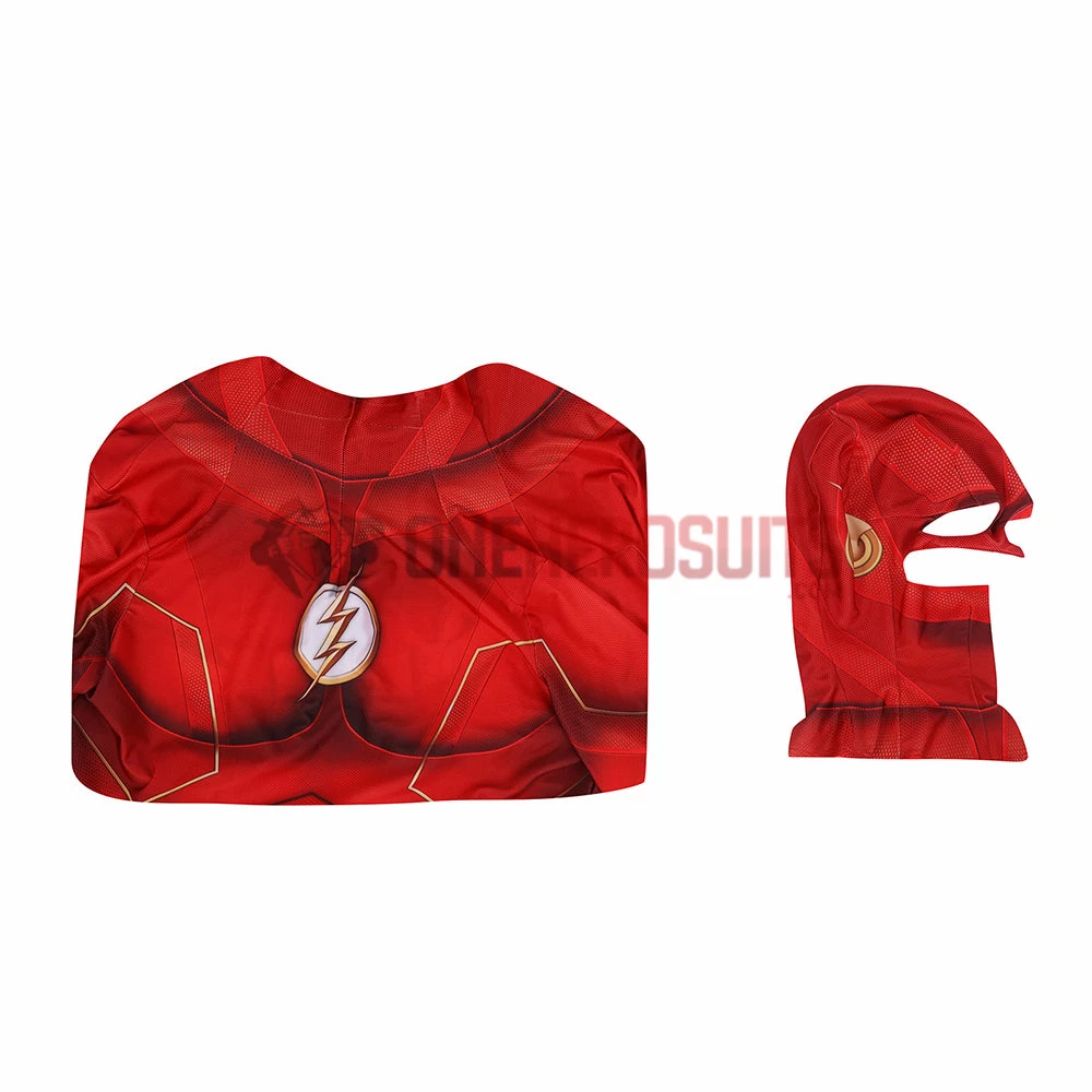 OneHeroSuits The Flash S8 Cosplay Costumes Barry Allen 3D Printed Bodysuit 2 OneHeroSuits The Flash S8 Cosplay Costumes Barry Allen 3D Printed Bodysuit