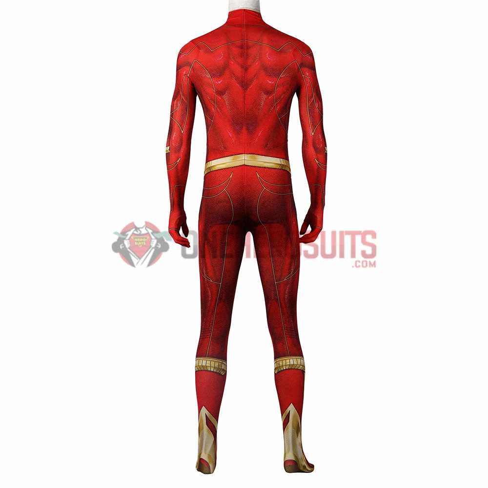 OneHeroSuits Costumes The Flash Cosplay Costume Barry Allen 3D Printed Jumpsuit 8 OneHeroSuits Costumes The Flash Cosplay Costume Barry Allen 3D Printed Jumpsuit