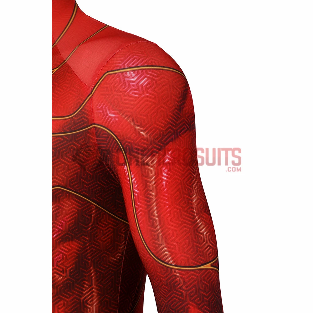OneHeroSuits Costumes The Flash Cosplay Costume Barry Allen 3D Printed Jumpsuit 14 OneHeroSuits Costumes The Flash Cosplay Costume Barry Allen 3D Printed Jumpsuit