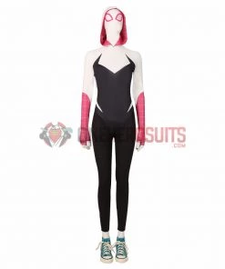 OneHeroSuits Spiderman Gwen Stacy Cosplay Costumes Across The Spider-Verse Cotton Suit