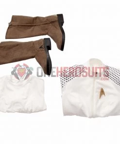 OneHeroSuits Star Trek Cosplay Costumes Nurse Chapel White Top Level Suits