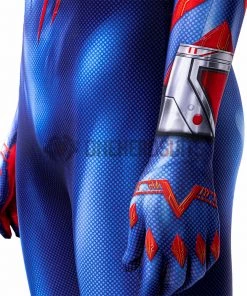 OneHeroSuits Spiderman Across The Spider-Verse Cosplay Costumes Blue Spider Bodysuit