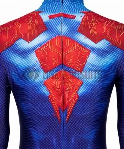 OneHeroSuits Spiderman Across The Spider-Verse Cosplay Costumes Blue Spider Bodysuit