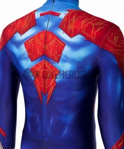 OneHeroSuits Spiderman Across The Spider-Verse Cosplay Costumes Blue Spider Bodysuit