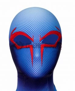 OneHeroSuits Spiderman Across The Spider-Verse Cosplay Costumes Blue Spider Bodysuit