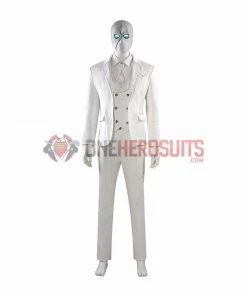 OneHeroSuits Mr Knight Cosplay Costumes Moon Knight Top Level White Suits