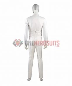 OneHeroSuits Mr Knight Cosplay Costumes Moon Knight Top Level White Suits