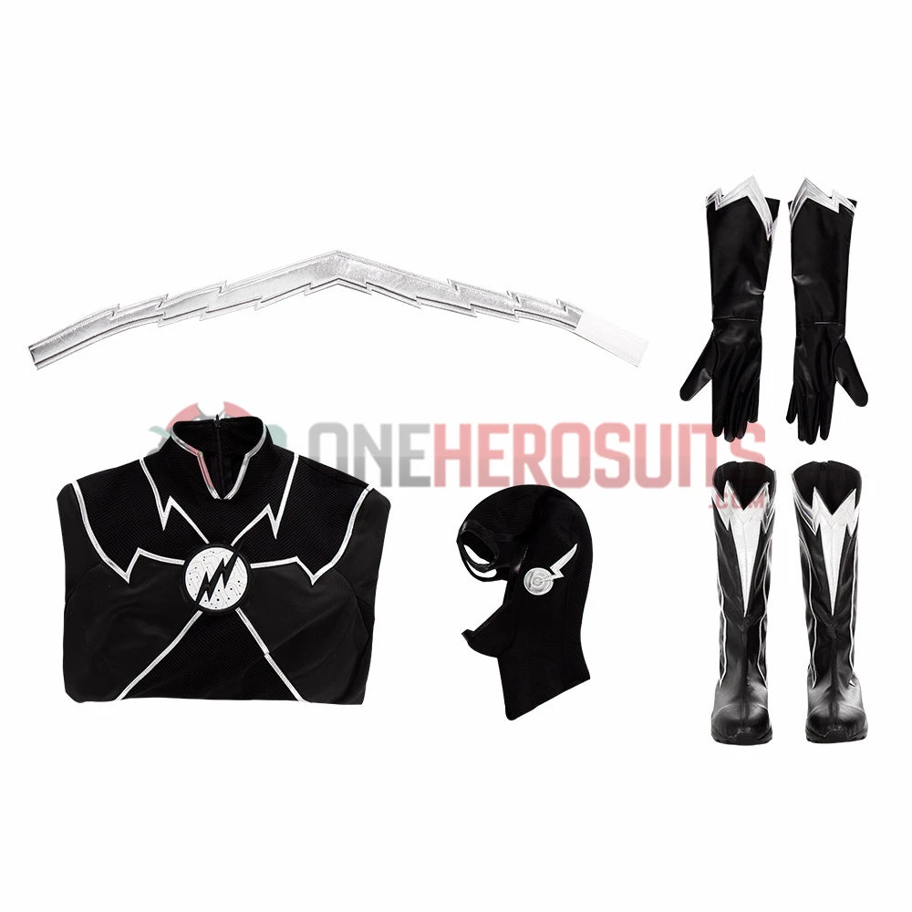 OneHeroSuits Meena Dhawan Cosplay Costumes Black Flash Top Level Suits 2 OneHeroSuits Meena Dhawan Cosplay Costumes Black Flash Top Level Suits