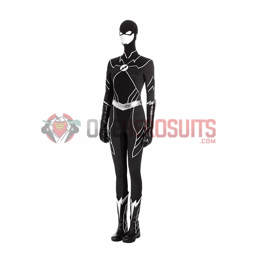 OneHeroSuits Meena Dhawan Cosplay Costumes Black Flash Top Level Suits 4 OneHeroSuits Meena Dhawan Cosplay Costumes Black Flash Top Level Suits