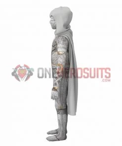 OneHeroSuits Kids Cosplay Kids Moon Knight Cosplay Costumes Spandex Jumpsuit With Cloak