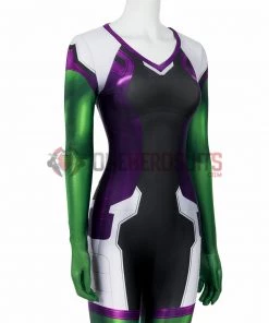 OneHeroSuits Female Hulk Cosplay Costumes She-Hulk Bodysuit
