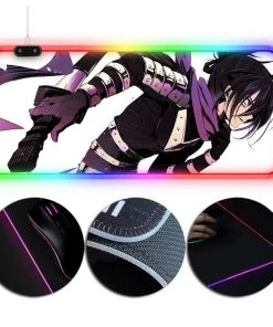 OneHeroSuits RGB Gaming Mouse PAD Extra Large One-Punch Man Speed-o'-Sound Sonic Printing