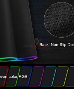 OneHeroSuits Straw Hat Pirates Sanji Anime Printing RGB Gaming Mouse Pad Extra Large