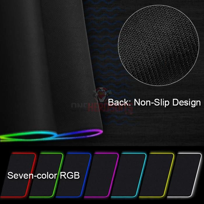 OneHeroSuits RGB Lighting Mouse Pad Zenitsu Agatsuma No Yaiba Breath Of Thunder Ver.1 5 OneHeroSuits RGB Lighting Mouse Pad Zenitsu Agatsuma No Yaiba Breath Of Thunder Ver.1