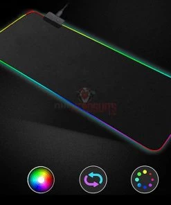 OneHeroSuits Creative Printing RGB Mouse Pad Demon Slayer Dance Of The Fire God