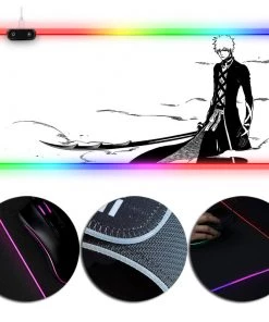 OneHeroSuits Bleach Mouse Pad RGB LED Gaming Mouse Pad Extra Large