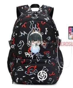 OneHeroSuits Sorcery Fight Animation Printed Travel Backpack