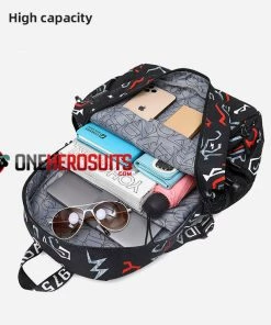 OneHeroSuits Sorcery Fight Animation Printed Travel Backpack