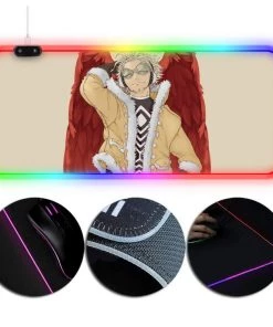 OneHeroSuits My Hero Academia Hawk Keigo Takami Printing RGB LED Gaming Extended Mouse Pad 12 OneHeroSuits My Hero Academia Hawk Keigo Takami Printing RGB LED Gaming Extended Mouse Pad